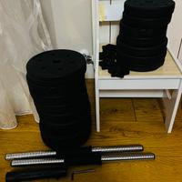 Pesi palestra manubri regolabili