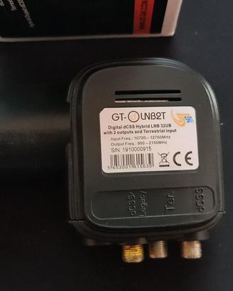LNB GT-dLNB2T dCSS Hybrid LNB fino a  32 utenze