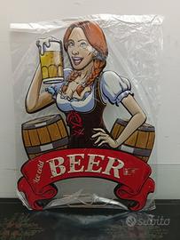 blocco  di insegne in ferro 100 pezzi miste 