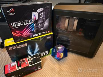pc gaming Intel i9-9900k 32gb +zotac 3070ti