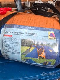 tenda 5 posti da campeggio 