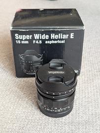 Obbiettivo Voigtlander Heliar III 15mm F4.5 Sony