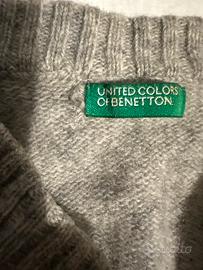 Maglione di lana  Benetton - grigio