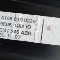 Cappelliera Tendina baule Merceded