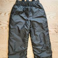 pantaloni neve Wedze 10/11 anni neri