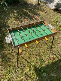 Calcio balilla pieghevole vintage 70/80