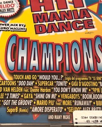CD Hit Mania Dance Champions - Compilation 1999