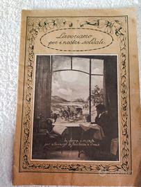 Libretto militare di vestiario anno 1915 vintage