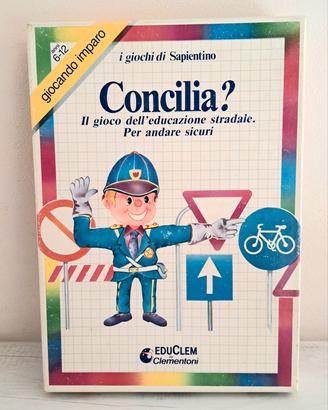 Concilia Sapientino Clementoni 6-12 anni vintage