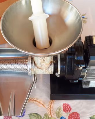 Spremipomodoro elettrico + pentolone con coperchio