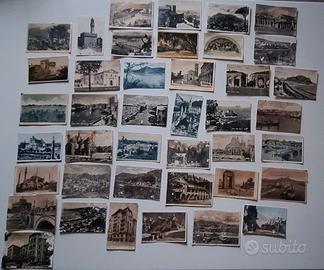 Lotto 40 Cartoline Epoca Viaggiate e Rare 1920/50