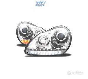 FARI PER PORSCHE CAYENNE 03-07 LUCE DIURNA XENON F