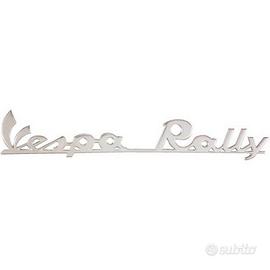 Targhetta posteriore Vespa Rally
