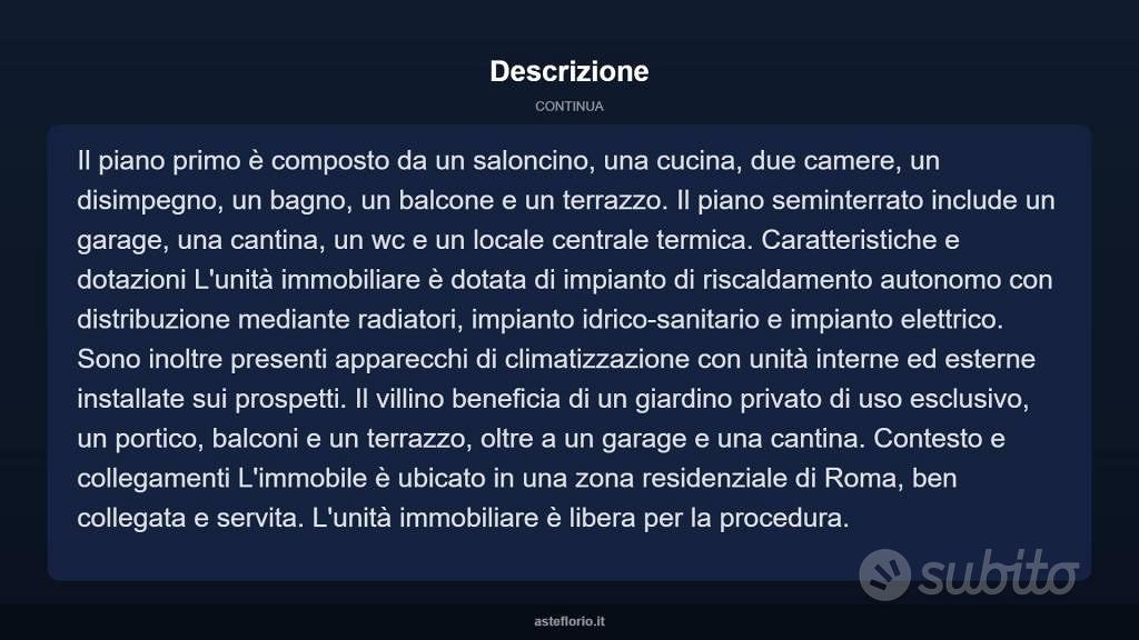 Casa – Roma, Case Rosse, Settecamini - Vista 4