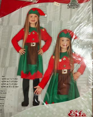 Costumi elfo bimba