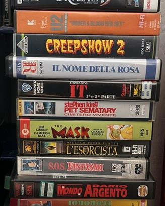 Videocassette disney e Film Horror