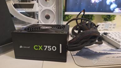 cx750 alimentatore PSU non modulare Corsair 