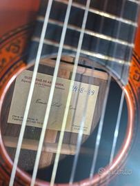 Chitarra classica spagnola Flamenca del 1989 