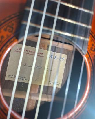 Chitarra classica spagnola Flamenca del 1989 