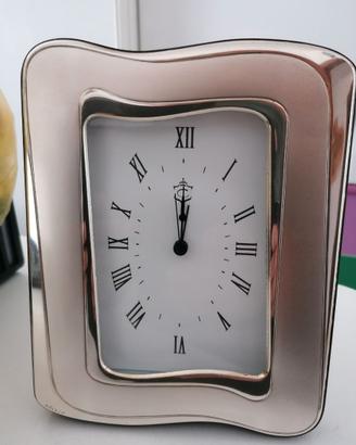 OROLOGIO-SVEGLIA laminato Argento