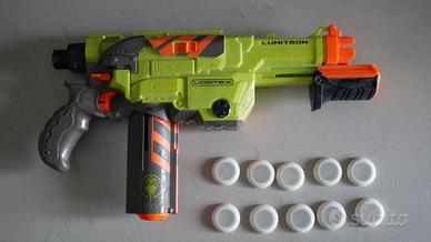 Nerf Vortex Lumitron + 10 dischi originali – raro