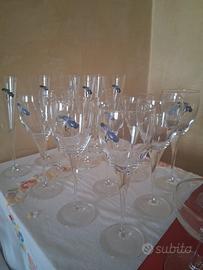 Bicchieri di cristallo 