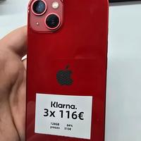 iphone 13 128GB rosso tutto originale