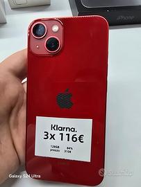 iphone 13 128GB rosso tutto originale