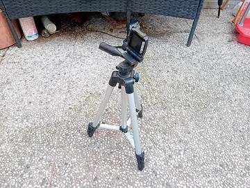 Treppiede Fotocamera e Smartphone 130cm Alluminio