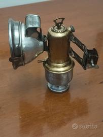 Lampada al carburo o acetilene primi anni del 900