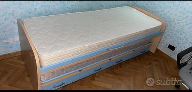 MORETTICOMPACT Letti singoli sovrapposti -cassetti