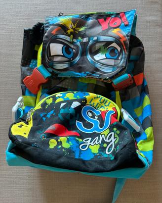 Zaino Scuola Estensibile SJ Gang Seven
