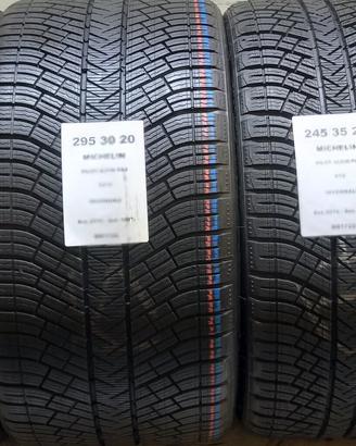 4 GOMME 245 35 20 E 295 30 20 MICHELIN BR1722