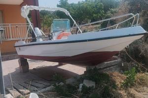 Motoscafo open 5mt con jhonson 30 cv 2t