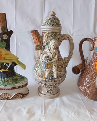 Ceramiche con liquore