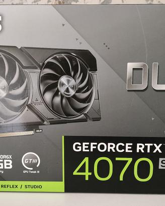 Nvidia Rtx 4070 Super Modello Asus Dual Oc 12gb
