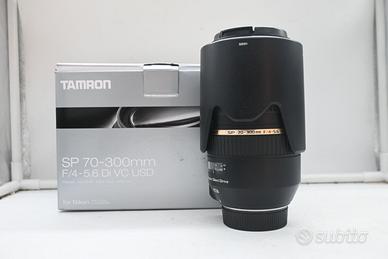 Tamron 70-300 f/4-5.6 Di VC USD per Nikon