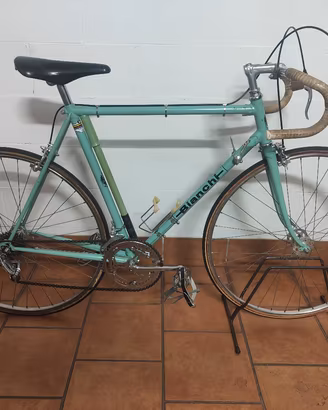bicicletta vintage Bianchi da corsa