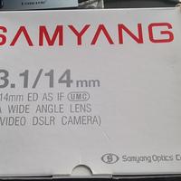 Samyang T3.1 (f2.8) 14mm ED AS IF UMC