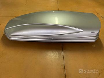 Portapacchi completo di agganci e 2 portabici