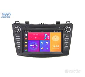 RADIO GPS ANDROID PER MAZDA 3 CON CANBUS E COMANDI