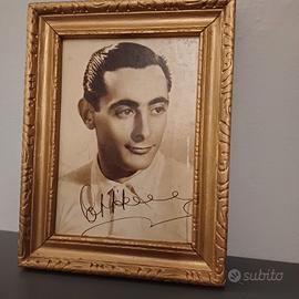 fausto coppi  foto  autografata incorniciata