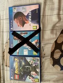 giochi ps4 : fifa 22/ Lego Batman3
