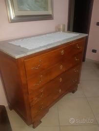 cassettiera in legno
