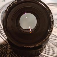 Obiettivo Pentax 50mm F 1:2 attacco K a baionetta