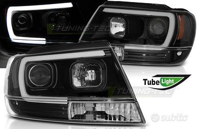 Fari anteriori tube led jeep grand cherokee 99-05