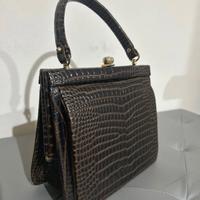 Borsa ‘60 originale in vera pelle di coccodrillo