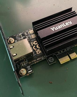 Scheda PCIe Eth 10Gbps
