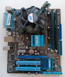 scheda madre P5G41T-MLX + cpu E5700 + 4gb ram