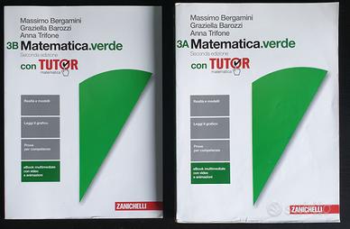 Zanichelli matematica verde 3A + 3B 2° edizione